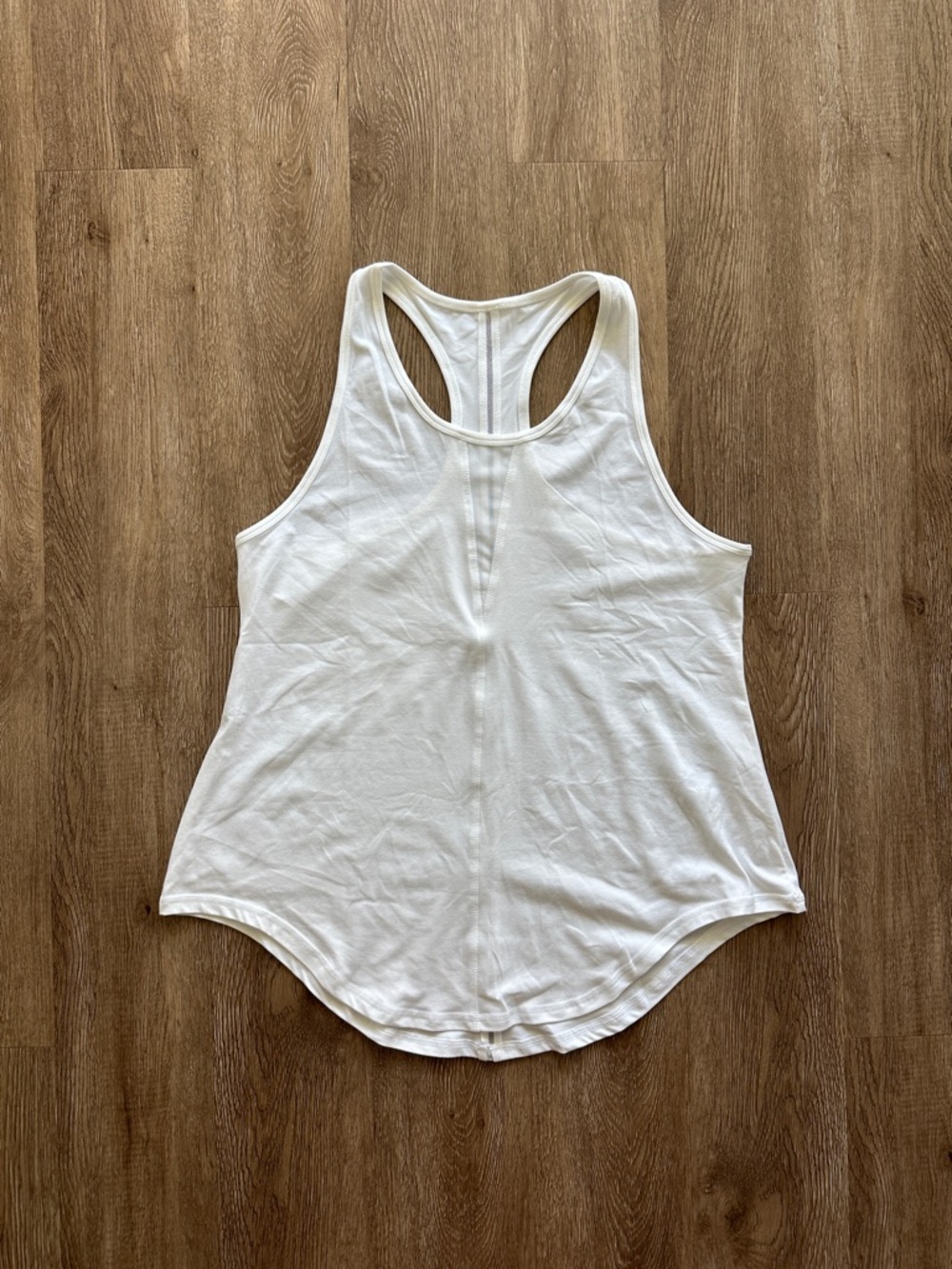 Zyia Effortless Tank Top White Size XXXL Athletic Workout